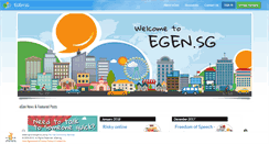 Desktop Screenshot of egen.sg